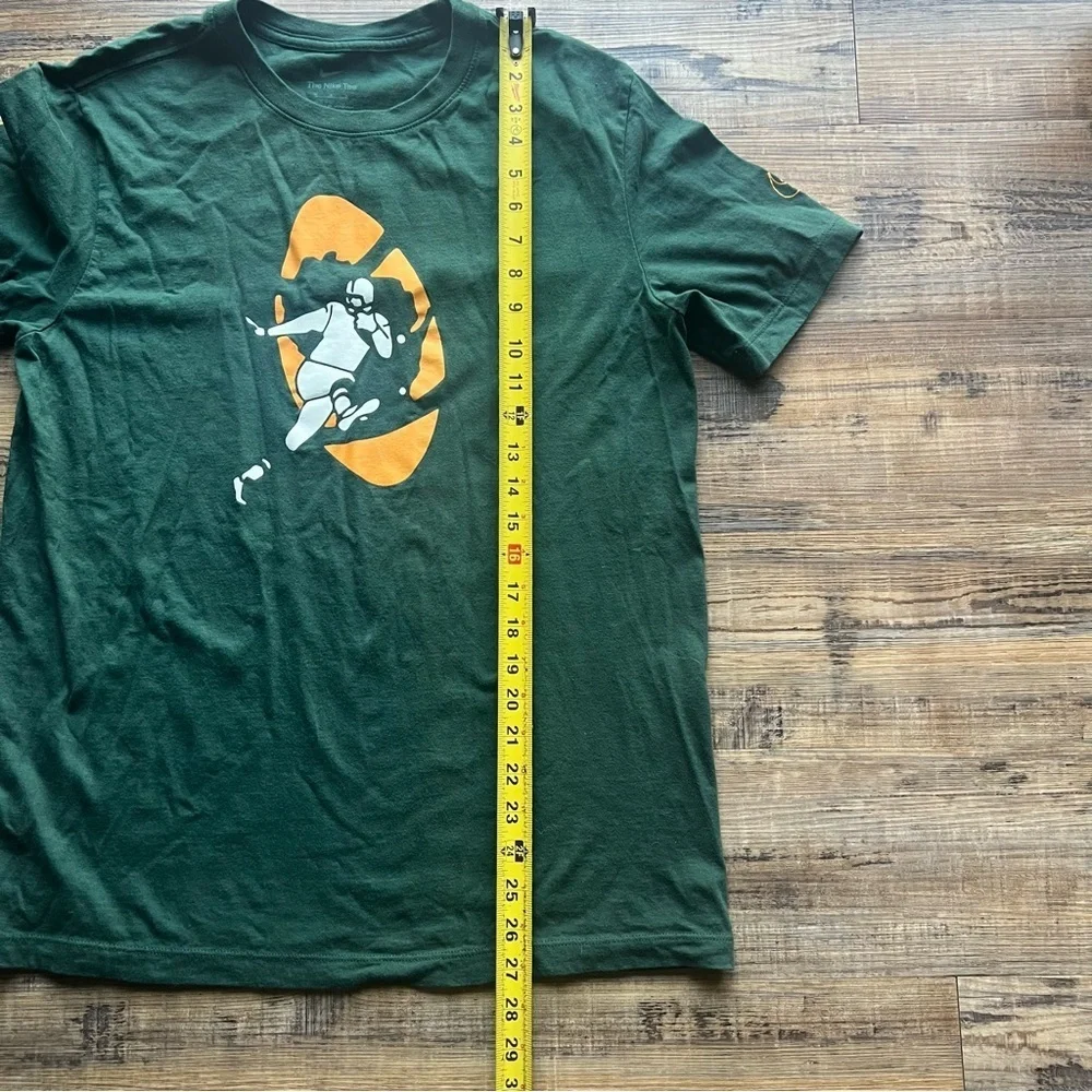 Nike Men’s Green 1960'S Green Bay Packers Logo Short Sleeve Tee Size Medium
